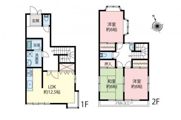 中古一戸建て 小平市大沼町７丁目 西武新宿線小平駅 3,599万円