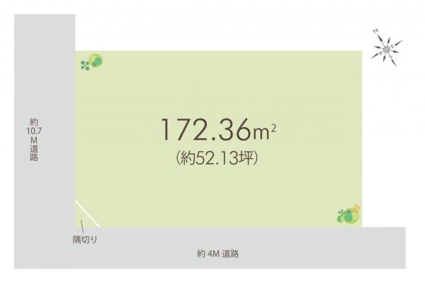 土地 新座市野火止１丁目 JR武蔵野線新座駅 4,692万円