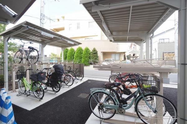 【令和6年新築！】アクエス武蔵藤沢２ 駐輪場