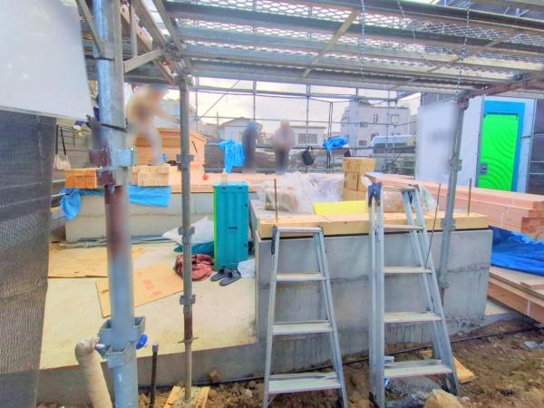 【4LDK・車2台駐車可】和光市南1丁目　新築一戸建て (現況)外観写真