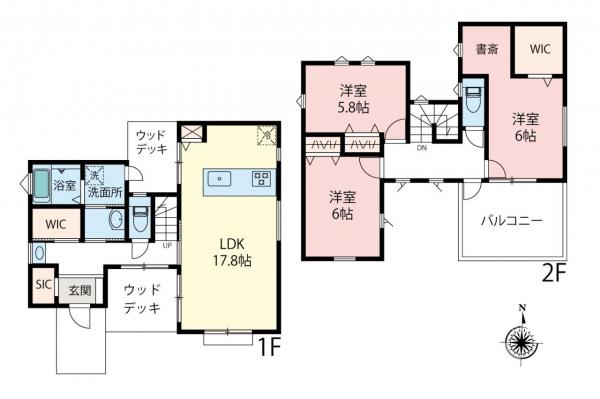 中古一戸建て 所沢市小手指元町３丁目 西武池袋線小手指駅 4,980万円