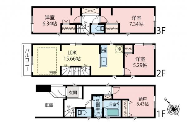 中古一戸建て 板橋区板橋４丁目 都営三田線新板橋駅 8,980万円
