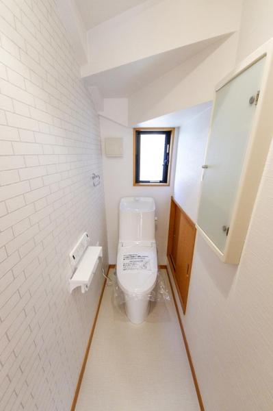 【住協のリフォーム物件／仲介手数料不要】所沢市北岩岡 中古一戸建て トイレ