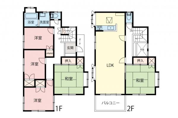 中古一戸建て 所沢市東狭山ケ丘１丁目 西武池袋線狭山ヶ丘駅 2,980万円