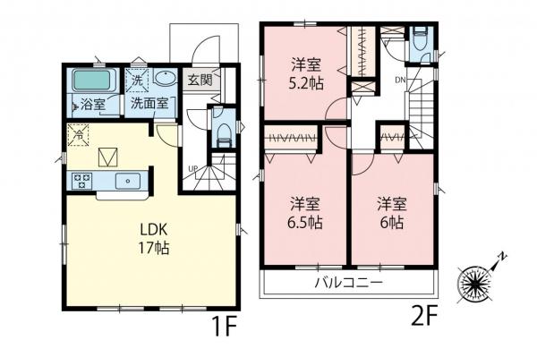 新築一戸建て 所沢市林３丁目 西武池袋線狭山ヶ丘駅 2,590万円