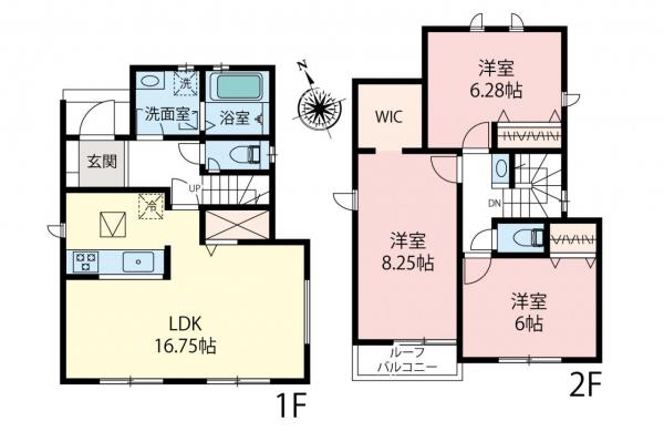 新築一戸建て 朝霞市根岸台７丁目 東武東上線朝霞駅 4,880万円～5,380万円