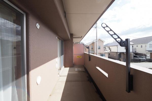 レーヴステージ河辺　2階 バルコニー