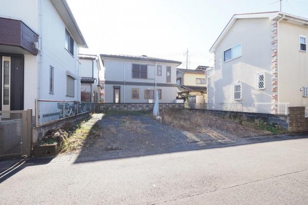 鶴ヶ島市上広谷　土地 現地土地写真