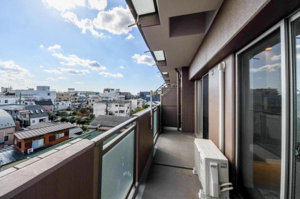 ユアコート富士見台　5階 バルコニー