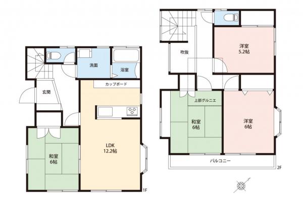 中古一戸建て 入間市扇台２丁目 西武池袋線入間市駅 1,800万円