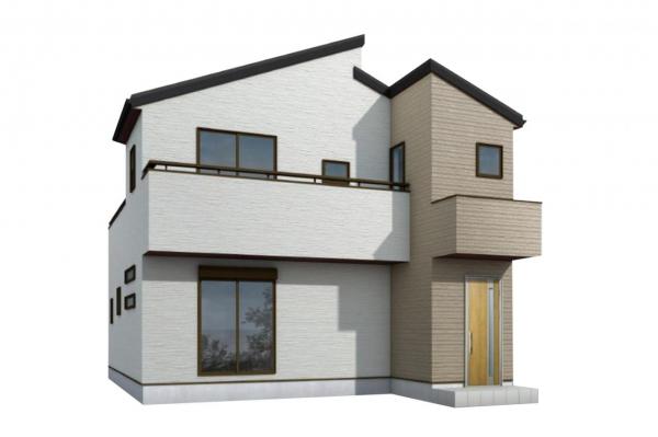 川越市木野目　新築一戸建て 完成予想図（外観）