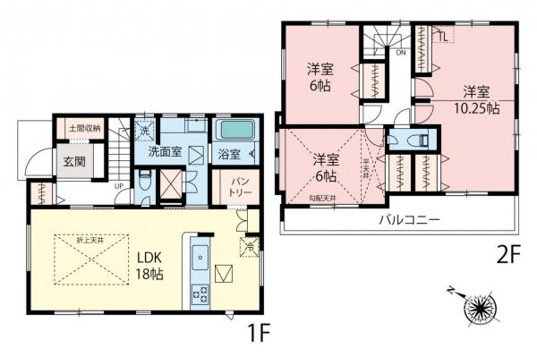 新築一戸建て 川越市豊田町２丁目 西武新宿線南大塚駅 3,998万円～4,198万円