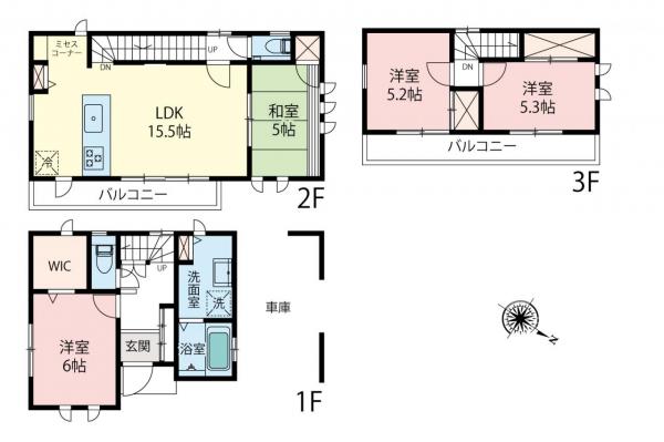 中古一戸建て ふじみ野市東久保1丁目 東武東上線ふじみ野駅 3,680万円