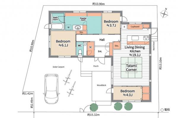 平屋　比企郡滑川町　中古一戸建て 