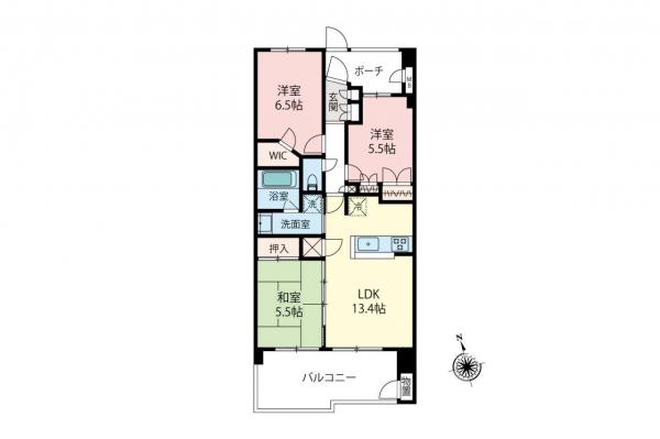 中古マンション 鶴ヶ島市大字上広谷 東武東上線鶴ヶ島駅 2,280万円