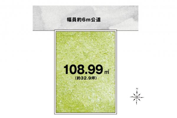 飯能市川寺　土地 区画図