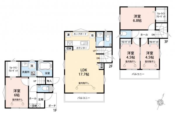 新築一戸建て 狭山市狭山 西武新宿線狭山市駅 3,680万円