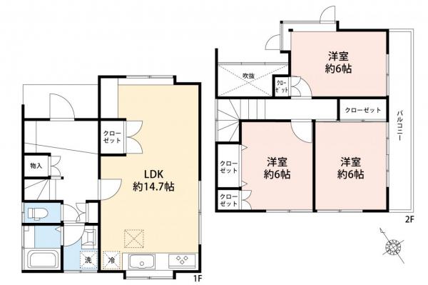 中古一戸建て 狭山市広瀬３丁目 西武新宿線狭山市駅 1,897万円
