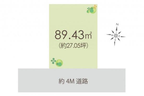 土地 富士見市水谷東２丁目 東武東上線志木駅 1,620万円