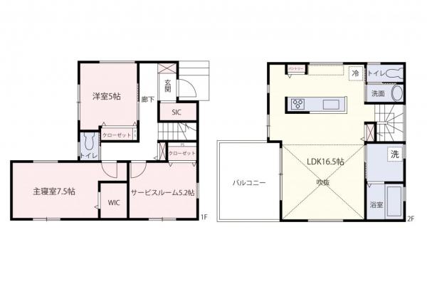 新築一戸建て ふじみ野市大原２丁目 東武東上線上福岡駅 4,480万円