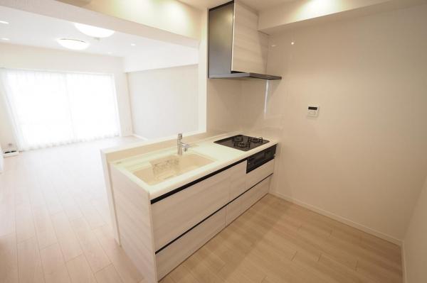 【115平米超の大型ルーフバルコニー付】サンハイツ河辺パートII　6階 キッチン