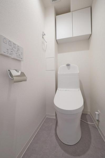 【115平米超の大型ルーフバルコニー付】サンハイツ河辺パートII　6階 トイレ