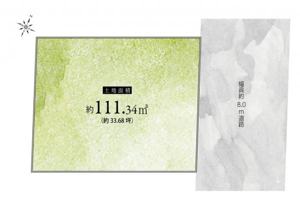 土地 狭山市大字水野 西武新宿線入曽駅 980万円