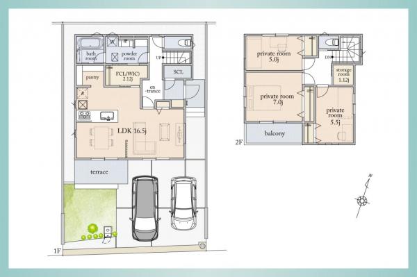 ELEVANCE狭山　No.15 間取り図