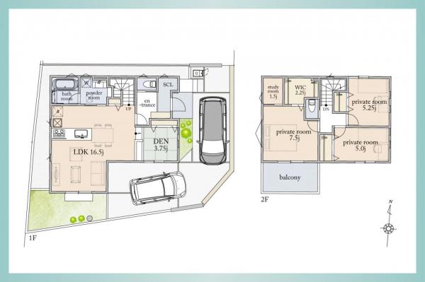 ELEVANCE狭山　No.13 間取り図