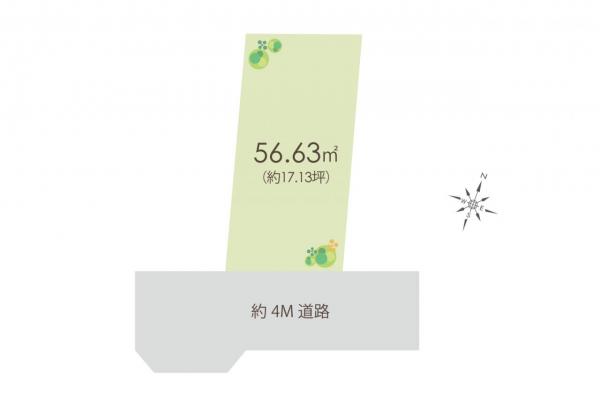 土地 富士見市関沢３丁目 東武東上線みずほ台駅 1,160万円