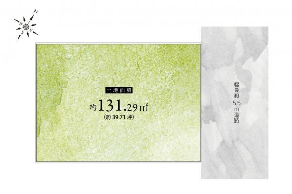 土地 狭山市大字水野 西武新宿線入曽駅 1,880万円