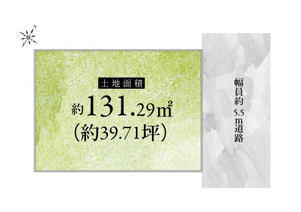 土地 狭山市大字水野 西武新宿線入曽駅 1,880万円
