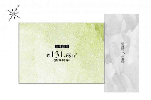土地 狭山市大字水野 西武新宿線入曽駅 1,880万円