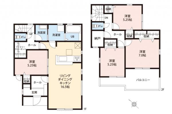 新築一戸建て 入間市下藤沢２丁目 西武池袋線武蔵藤沢駅 5,130万円～5,280万円