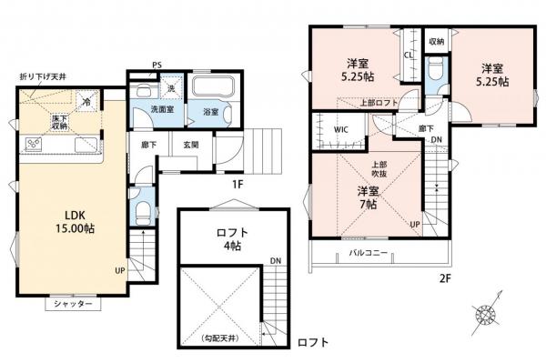 新築一戸建て 狭山市大字水野 西武新宿線入曽駅 2,790万円～3,190万円