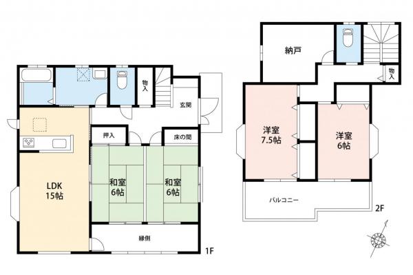 中古一戸建て 狭山市富士見２丁目 西武新宿線狭山市駅 2,980万円