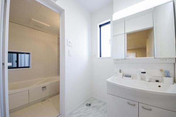 所沢市山口　新築一戸建て 洗面化粧台