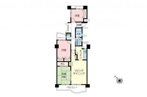 中古マンション 川越市熊野町 東武東上線上福岡駅 1,100万円