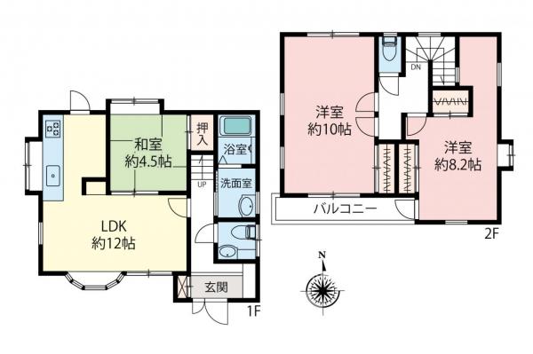 中古一戸建て 東村山市恩多町１丁目 西武新宿線久米川駅 3,399万円