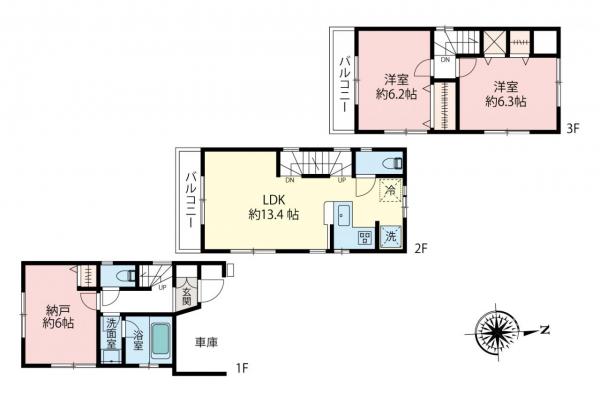中古一戸建て 中野区鷺宮５丁目 西武新宿線鷺ノ宮駅 6,790万円