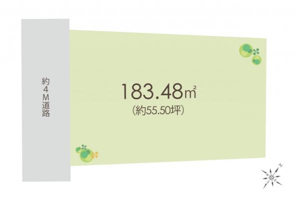 土地 狭山市大字北入曽 西武新宿線入曽駅 2,399万円
