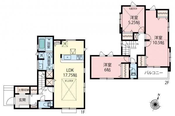 新築一戸建て 日高市四本木１丁目 JR川越線高麗川駅 2,980万円～3,680万円