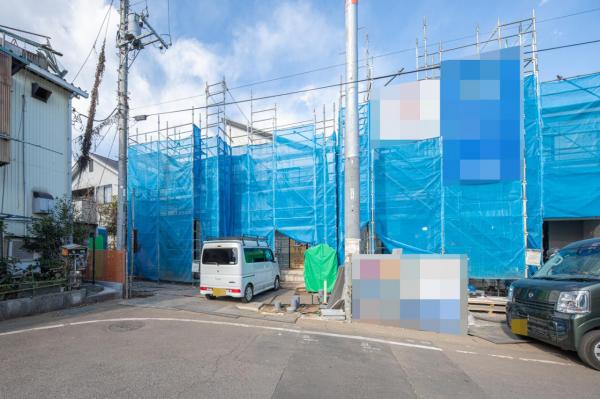 日高市四本木1丁目　新築一戸建て (現況)外観写真