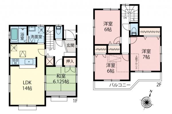 中古一戸建て 所沢市小手指南４丁目 西武狭山線下山口駅 2,990万円