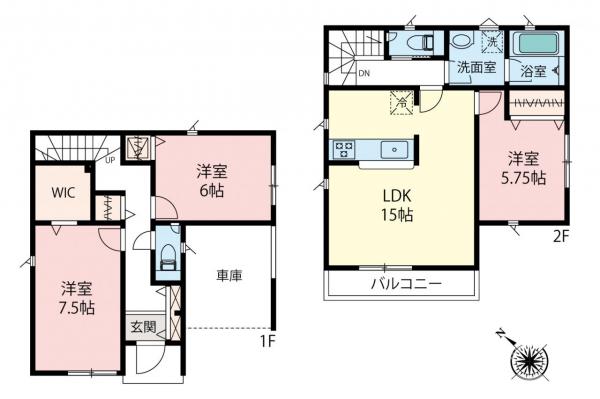 新築一戸建て 富士見市東みずほ台３丁目 東武東上線みずほ台駅 3,980万円