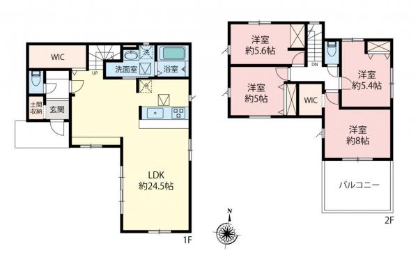 新築一戸建て 川越市大字山田 東武東上線川越市駅 3,699万円