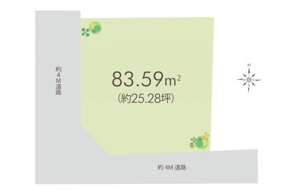 土地 所沢市東狭山ケ丘１丁目 西武池袋線狭山ヶ丘駅 2,880万円