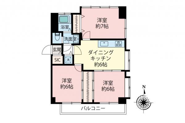 中古マンション 練馬区豊玉中４丁目 西武池袋線練馬駅 3,080万円