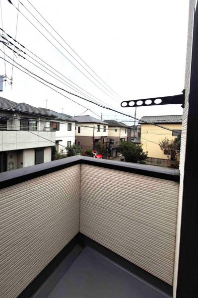 鶴ヶ島市下新田　中古一戸建て バルコニー