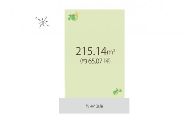 土地 狭山市大字水野 西武新宿線入曽駅 2,230万円